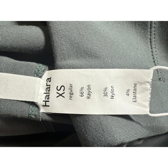 NWT Halara Flex™ High Waisted Back Side Pocket Slight Flare Work Pants XS - Picture 4 of 11